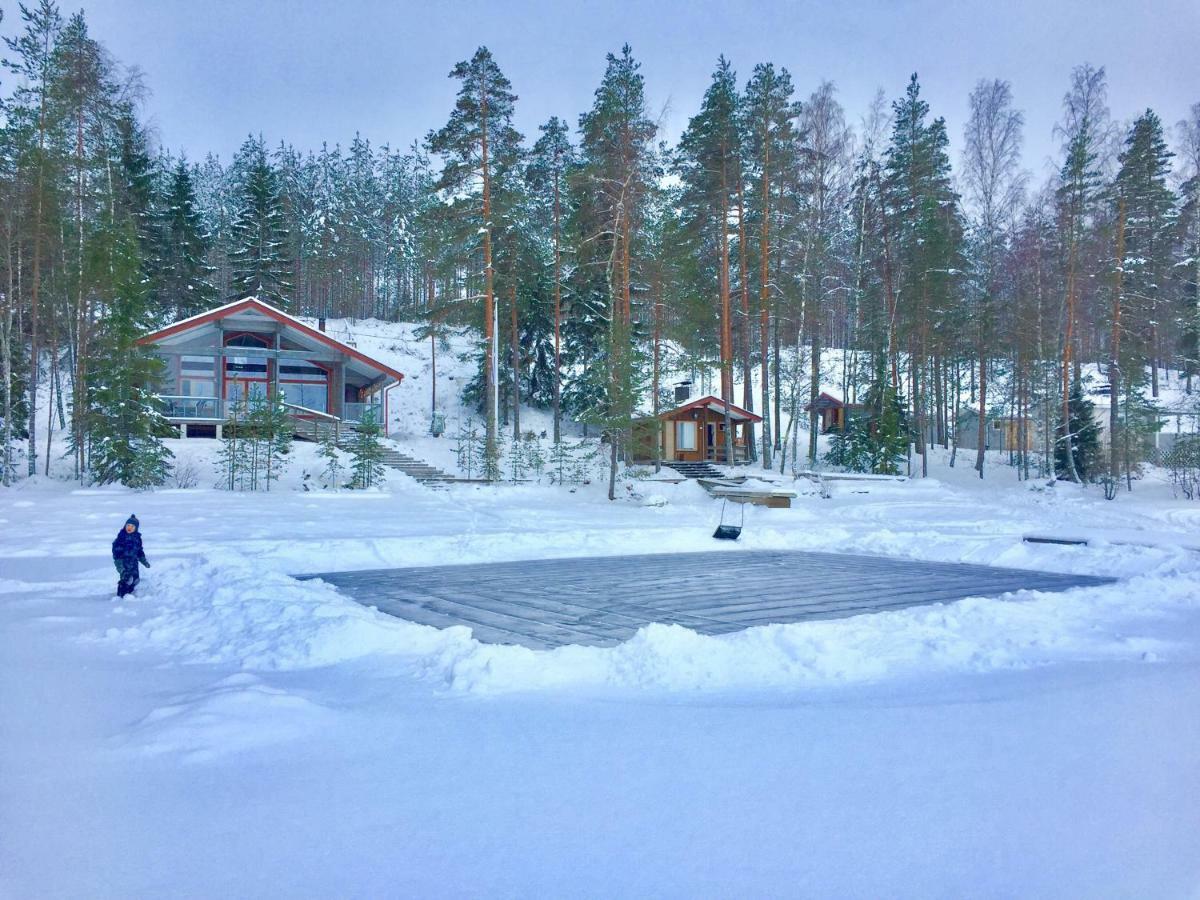 Villa By The Lake Joutseno Exterior photo